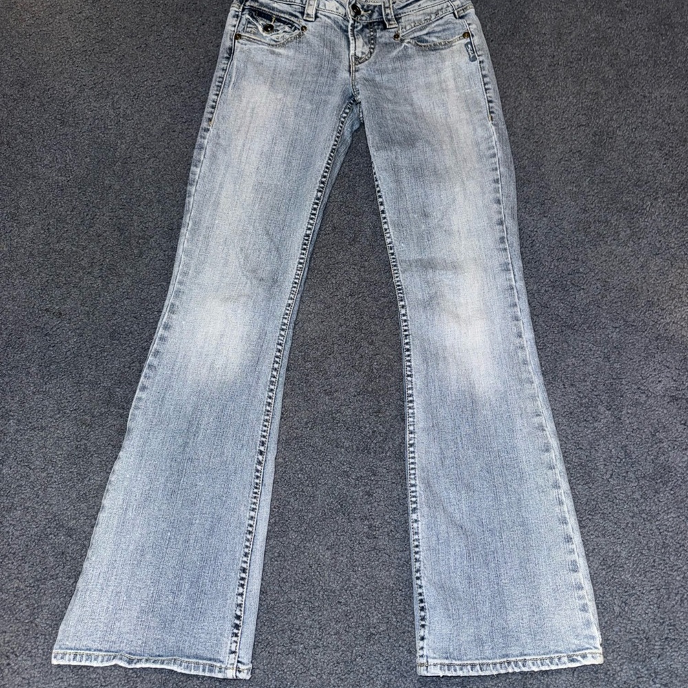 Silver Jeans Women's Light Blue Boot Cut Jeans